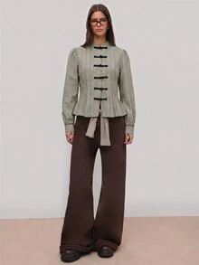 Nöista Women Blouses & Shirts - Olive Green - View 8