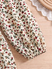 Baby Girls Dresses - Brown - View 6