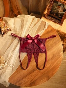Seduluxe Plus Size Sexy Lingerie - Burgundy - View 2