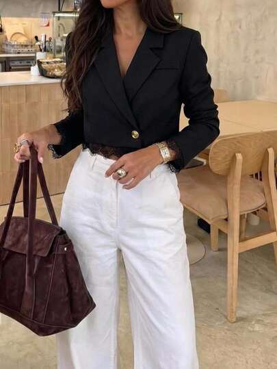 Aloruh Women Blazers.Autumn And Winter