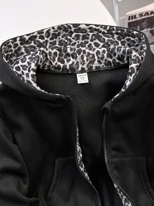 Tween Girls Jackets - Black - View 3