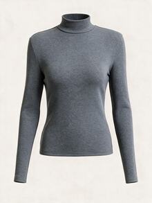 SHEIN BASICS 2 piezas de camisetas para mujer - Multicolor - Ver 10