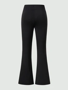 SHEIN Tween Girls Pants - Black - View 2