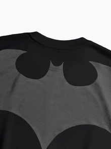 BATMAN X SHEIN STYNVO Men T-Shirts - Black - View 3