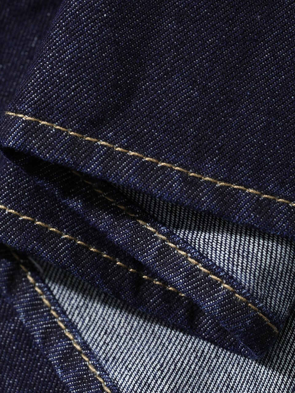Flap Detail Belted Denim Dress