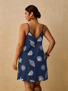 Travachic Vestidos Tallas Grandes - Azul - Ver 2