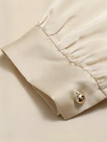 Velvienne Blusas Talla Grande Otoño - Albaricoque - Ver 8