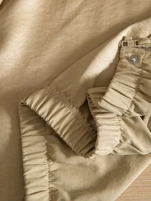 Teen Girls Jackets - Khaki - View 7