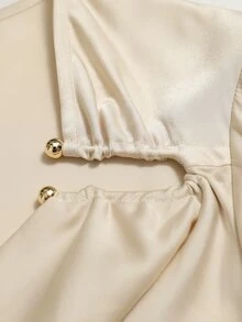 Velvienne Blusas Talla Grande Otoño - Albaricoque - Ver 10