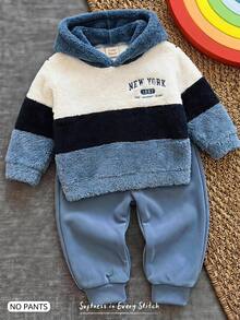 Cozy Pixies Sweater Bayi Laki-Laki - Biru - View 1