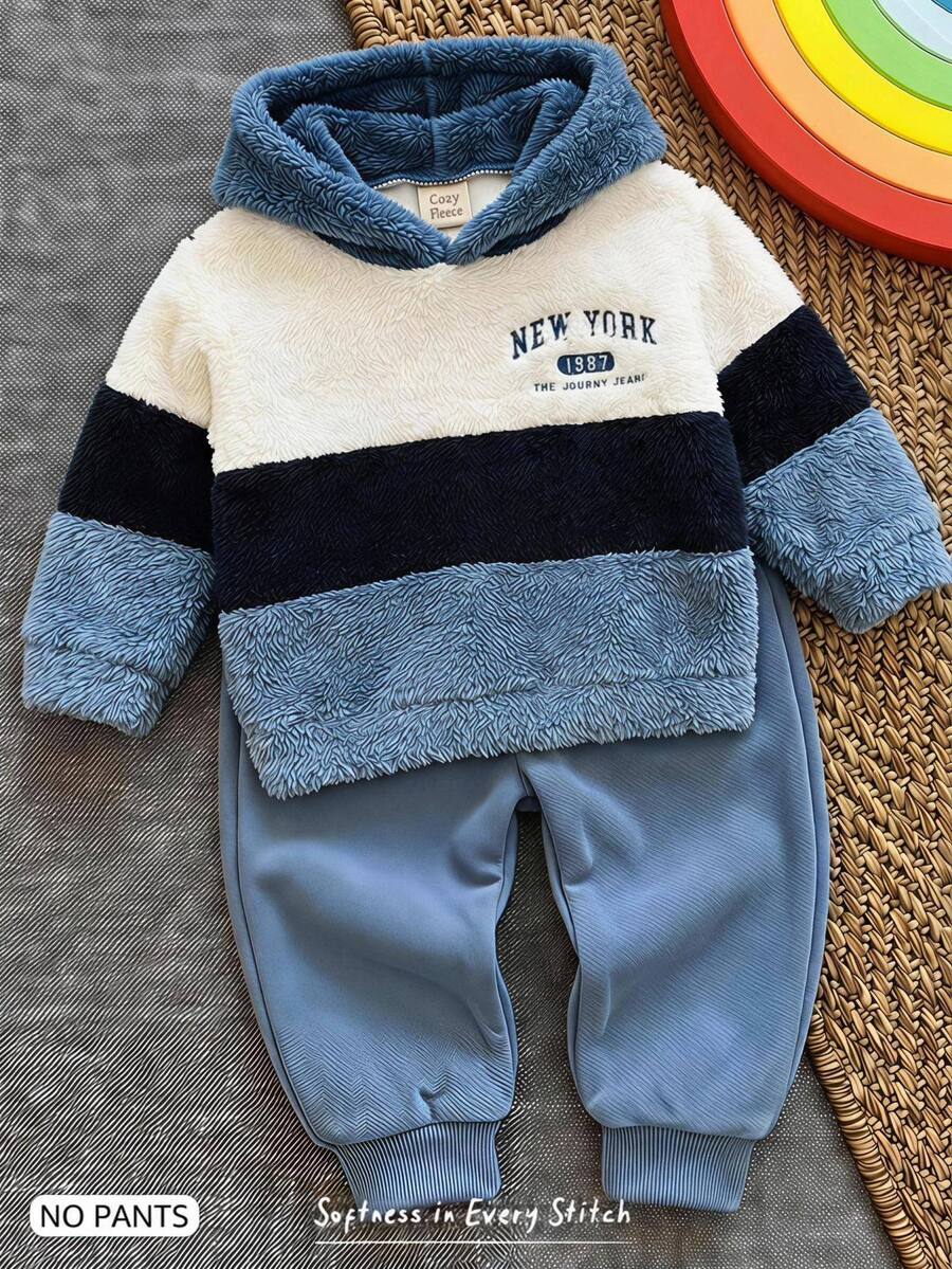 Cozy Pixies Sweater Bayi Laki-Laki - Biru - View 1