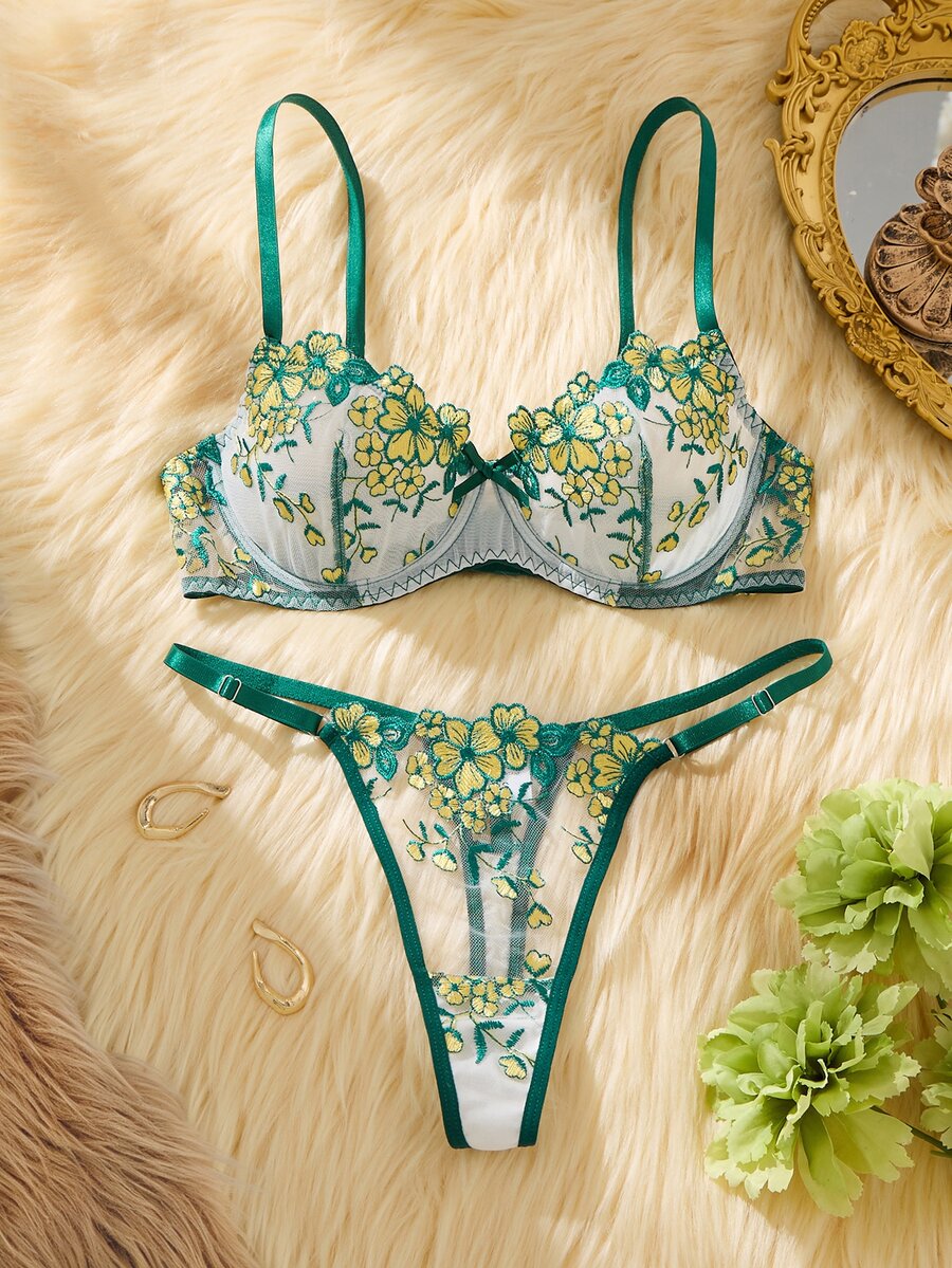SHEIN 女士內衣套裝 - 彩色 - 查看 1