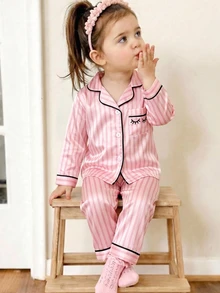 Pijamas de Bebé Niña - Rosa - Ver 9
