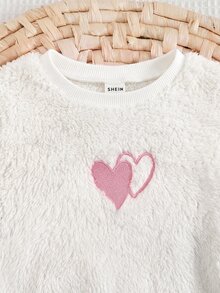 SHEIN Baby Girls Pajamas - Pink - View 6