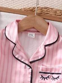 Pijamas de Bebé Niña - Rosa - Ver 7