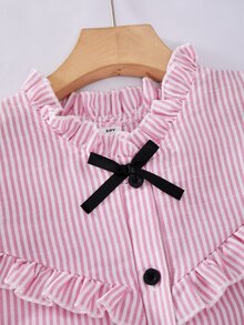 SHEIN Blusas Niñas (8-12) - Rosa - Ver 3
