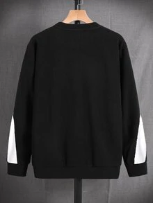 SHEIN 青少年（男）衛衣 - 黑與白 - 查看 2