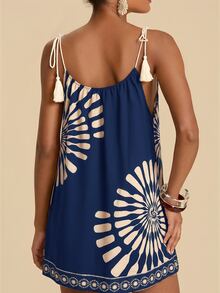 Travachic Women Cover Ups Swimsuits Bathing - Blue - View 2