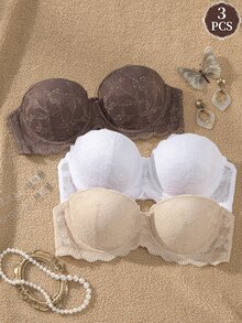 DesireSculpt Women Strapless Bras - Multicolor - View 1
