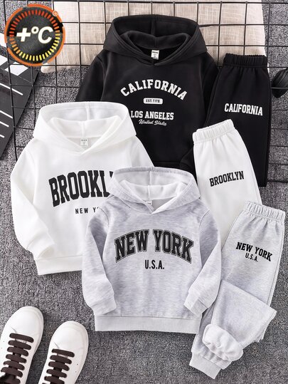 Tween Boys Autumn Winter Sweatshirts Kids Pcs