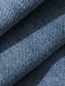 Livesso Split Thigh Denim Skirt Fall - Light Wash - View 3