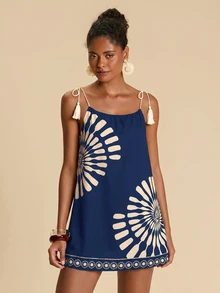 Travachic Women Cover Ups Swimsuits Bathing - Blue - View 5