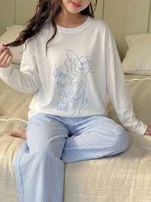 Blue and White