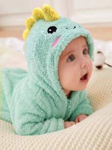 Newborn Baby Jumpsuits - Green - View 3