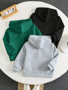 SHEIN Young Boys Sweatshirts - Multicolor - View 2