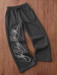 SHEIN Tween Boys Pants Kids - Grey - View 2