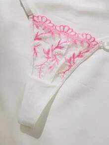 Spicy Aura 女士內衣套裝 - 淺粉色 - 查看 5