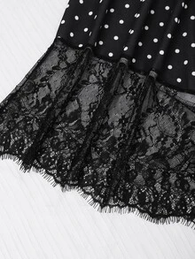 SHEIN Teen Girls Dresses - Black - View 3