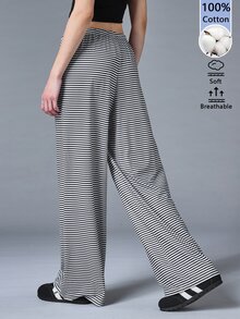SHEIN BASICS 女士長褲 - 彩色 - 查看 2