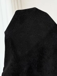 Plussiva Plus Wide Leg Pants - Black - View 7