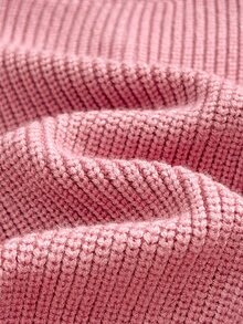 Cozy Pixies Baby Girl Bow Front Button Placket Cardigan - Pink - View 6