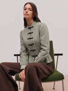 Nöista Women Blouses & Shirts - Olive Green - View 7