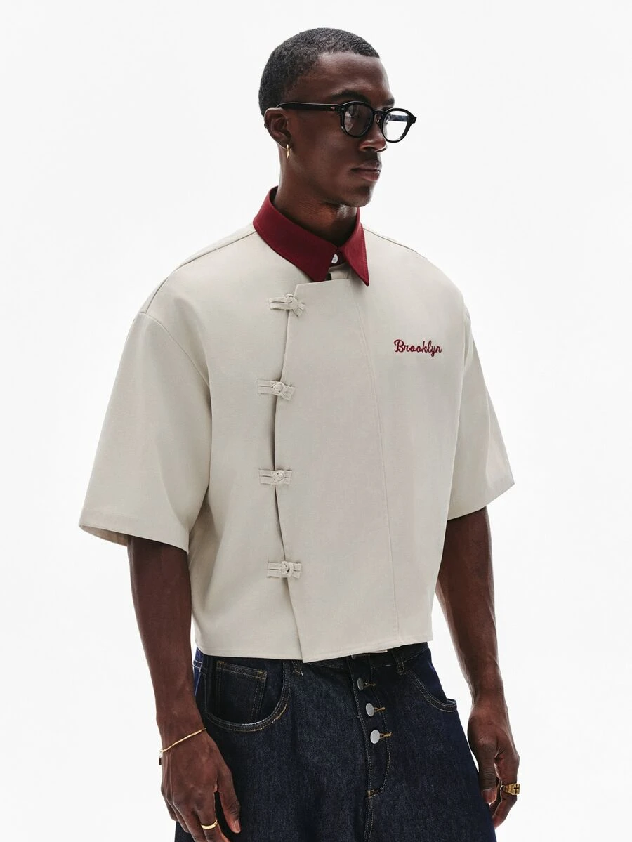 STYNVO Men Shirts - Apricot - View 1