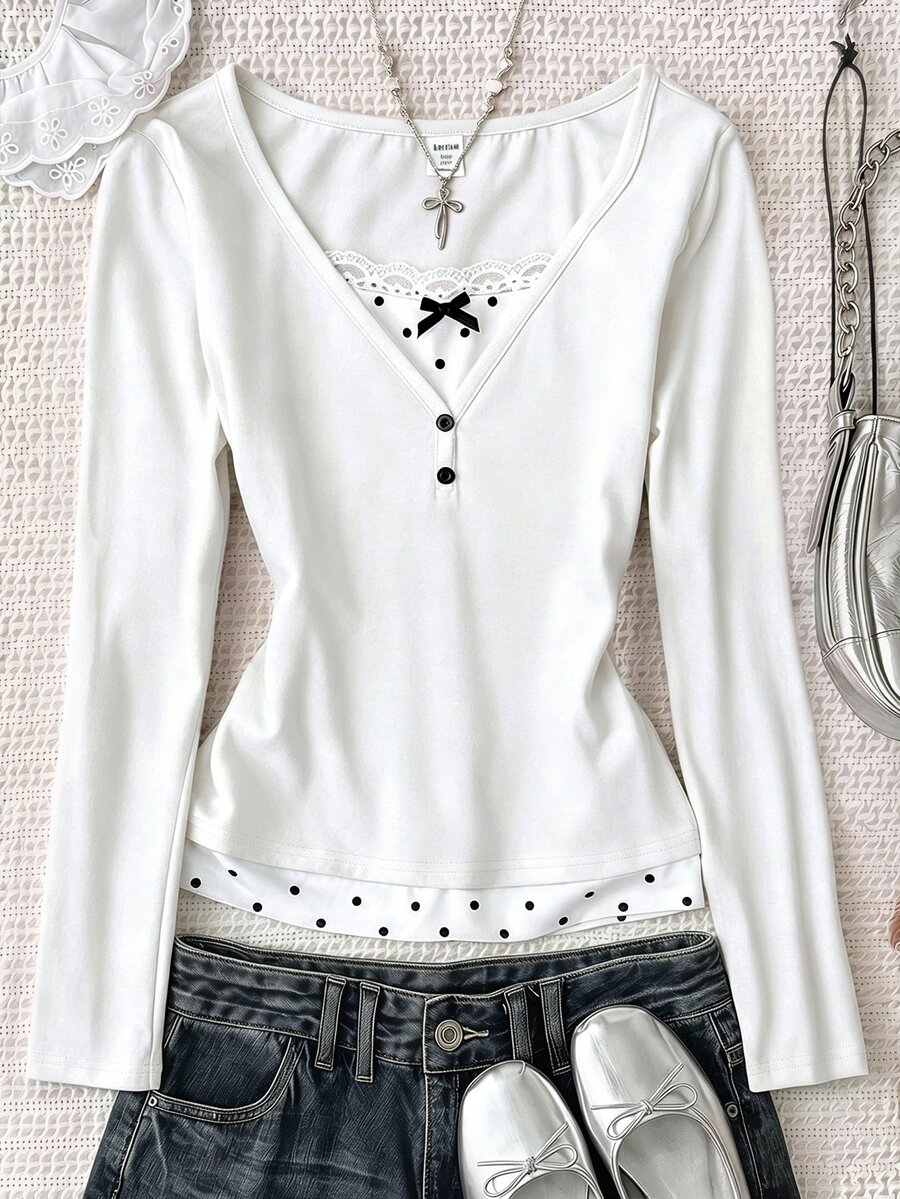Camisetas Niñas (13-16) - Blanco - Ver 1