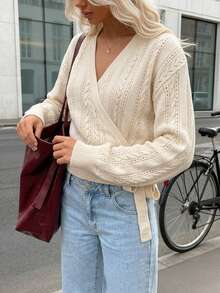SHEIN PariChic Cardigans pour femmes - Nude - Voir 1