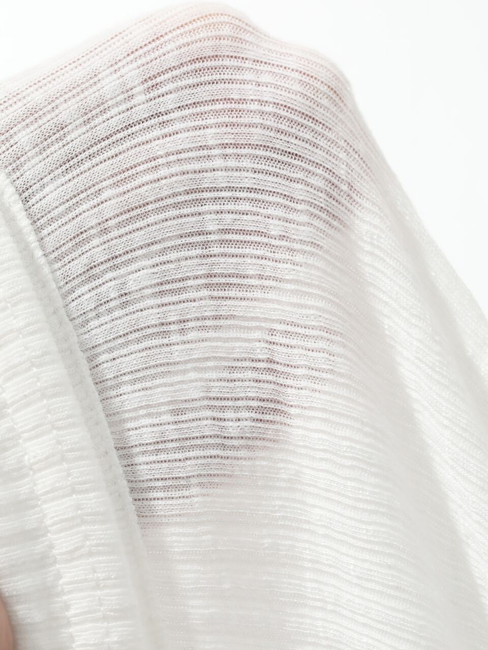 Solid Zip Up Ribbed Knit Tee