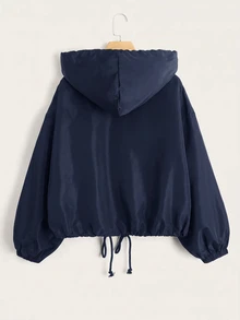 SHEIN EZwear 女士夾克 - 藏蓝色 - 查看 2