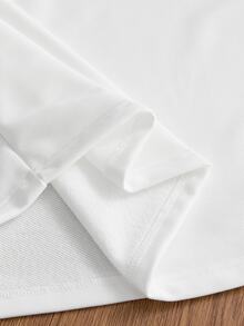 NORVETH Men T-Shirt Co-Ords - White - View 8