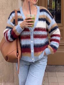 SHEIN PariChic Cárdigans de Mujer - Multicolor - Ver 4