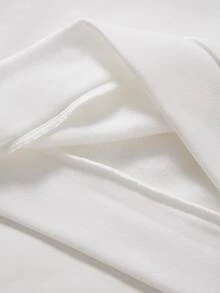 SHEIN 青少年男孩字母圖案保暖連帽衛衣與星星牛仔效果印花長褲套裝 - 彩色 - 查看 5