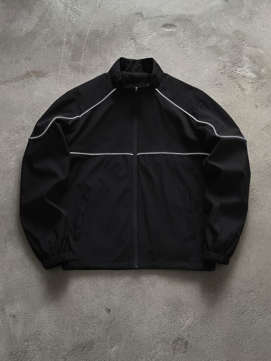 PAVTROS Men Jackets And Coats - Black - View 1