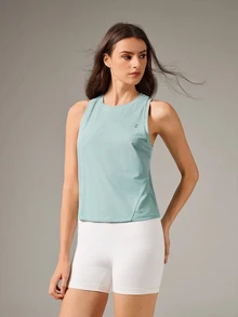 OutZeal Women Outdoor Tank Hiking Camping Cooling Back Breathable Mesh Athletic Top - light green - View 7