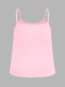 SHEIN EZwear Plus 3pcs Round Neck Ruched Cami Top - Multicolor - View 6