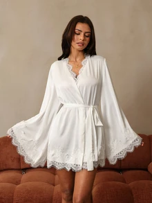 HautHeat Women Robes - White - View 1