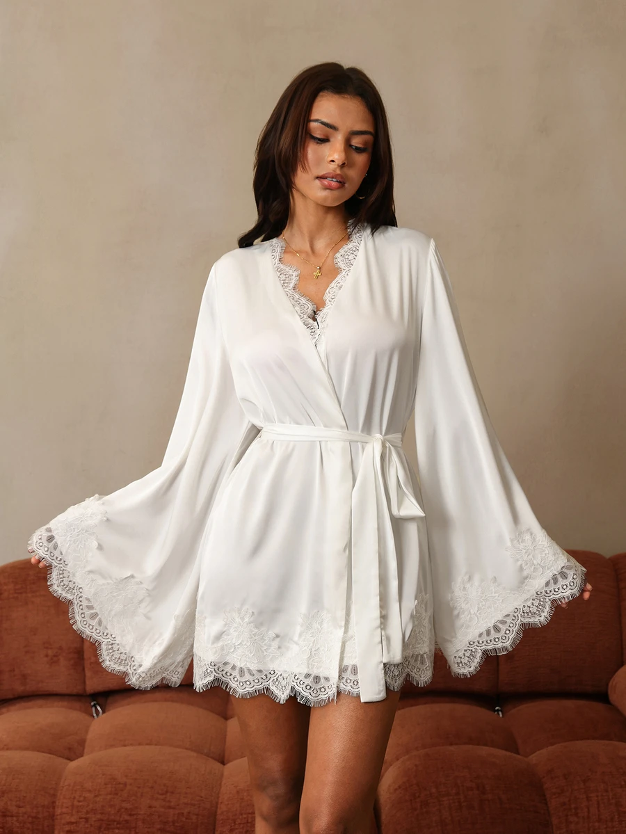 HautHeat Women Robes - White - View 1