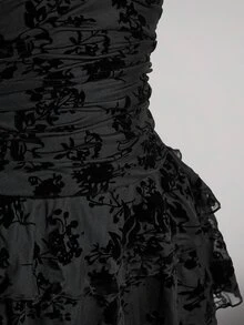 SHEIN ICON 加大洋裝 - 黑色 - 查看 8